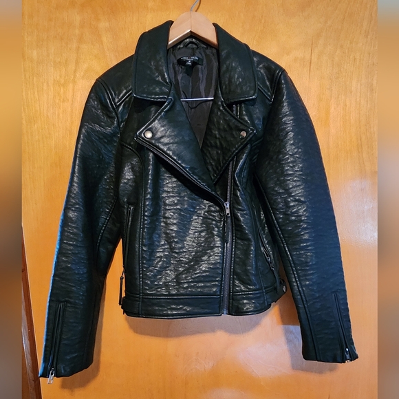 Romeo & Juliet Couture Jackets & Blazers - Faux Leather Jacket
